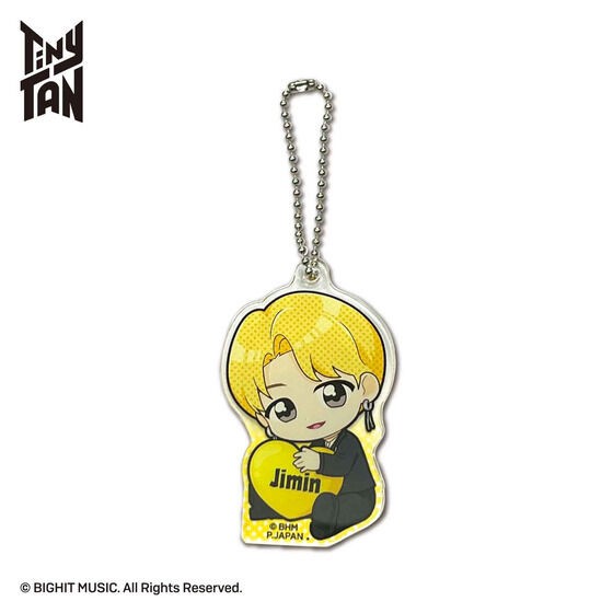 PRE-ORDER : TinyTAN Butter ver. Gyugyutto Acrylic Keychain