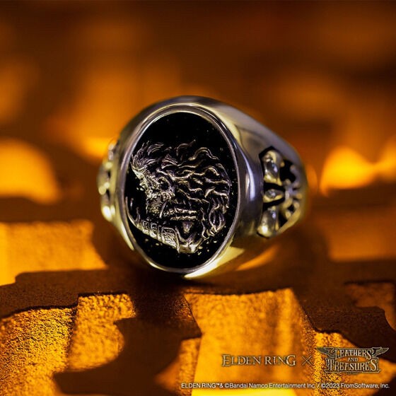 PRE-ORDER : ELDEN RING x LEATHERS AND TREASURES Godfrey Ring