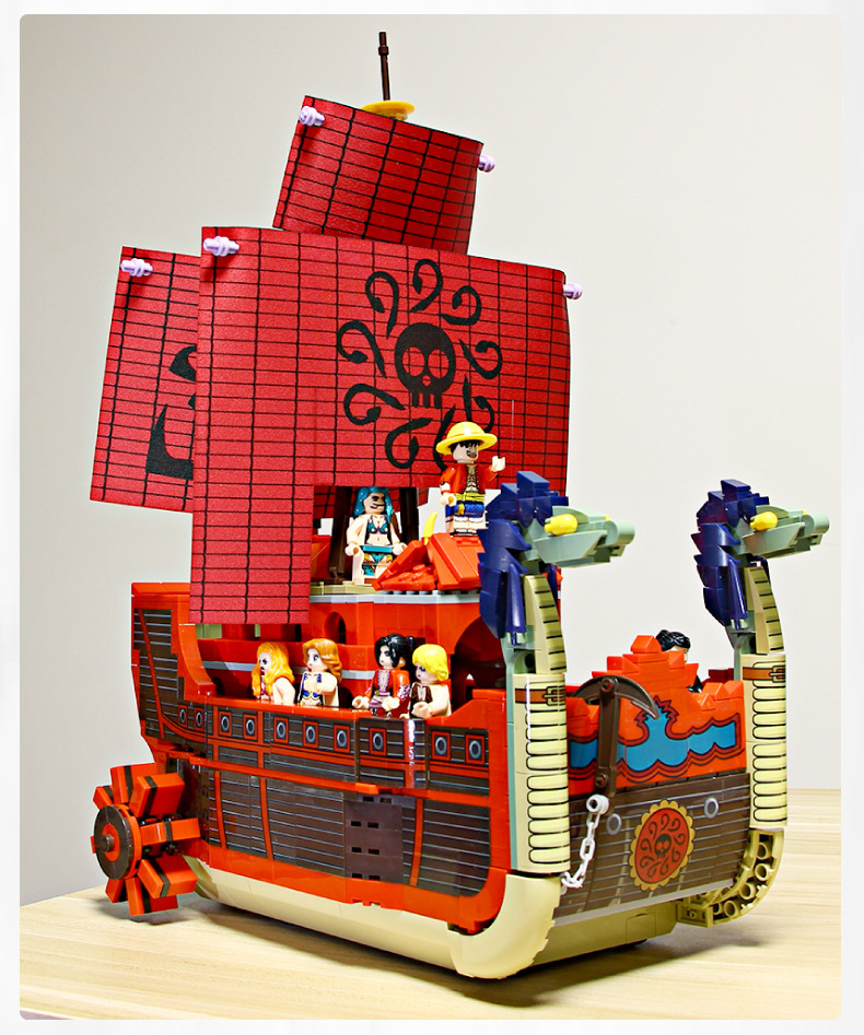 Sy 6296 One Piece - Kuja Pirate Ship 1099pcs
