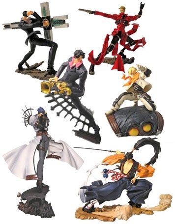Trigun Maximum Story Image figure by Yamato (Full set of 6)