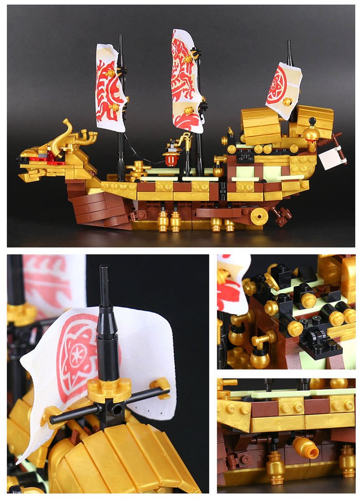 Lepin 03062 Ninjago Final Fight of Destiny’s Bounty 660pcs