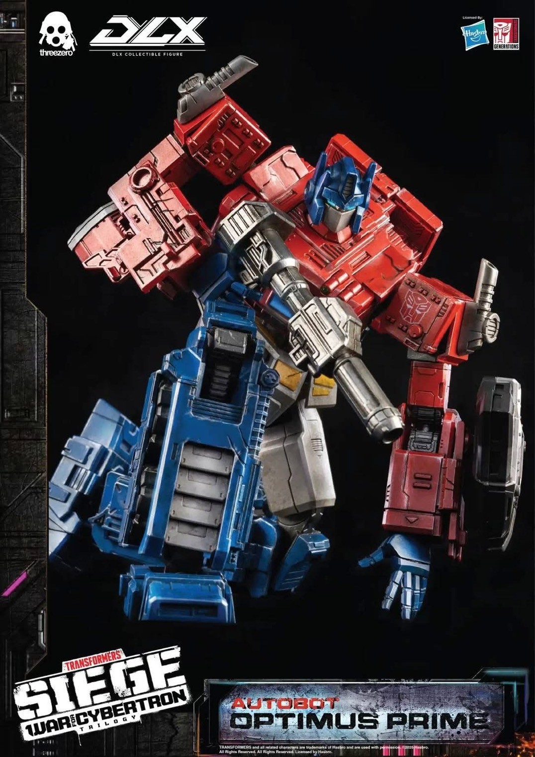 Pre-order : Transformers: War For Cybertron Trilogy DLX Optimus Prime by Threezero