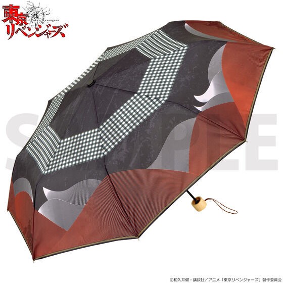 PRE-ORDER : Tokyo Revengers x Hokusai Graphic Folding Umbrella for Rain or Shine
