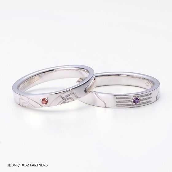 PRE-ORDER : TIGER & BUNNY 2 x THE KISS Silver Ring (12 types in total)