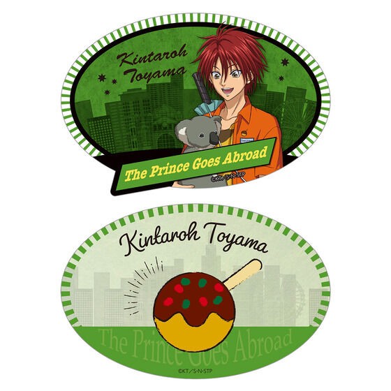 PRE-ORDER : The Prince of Tennis Abroad Ver.K.TOYAMA Luggage Sticker Set