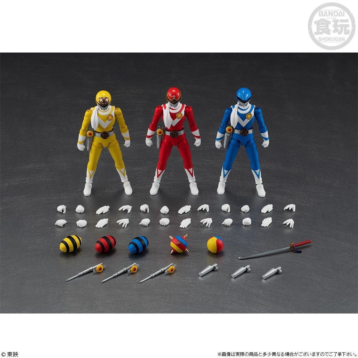 SHODO SUPER Taiyo Sentai Sun Vulcan by Premium Bandai (Limited มีกล่องน้ำตาล)