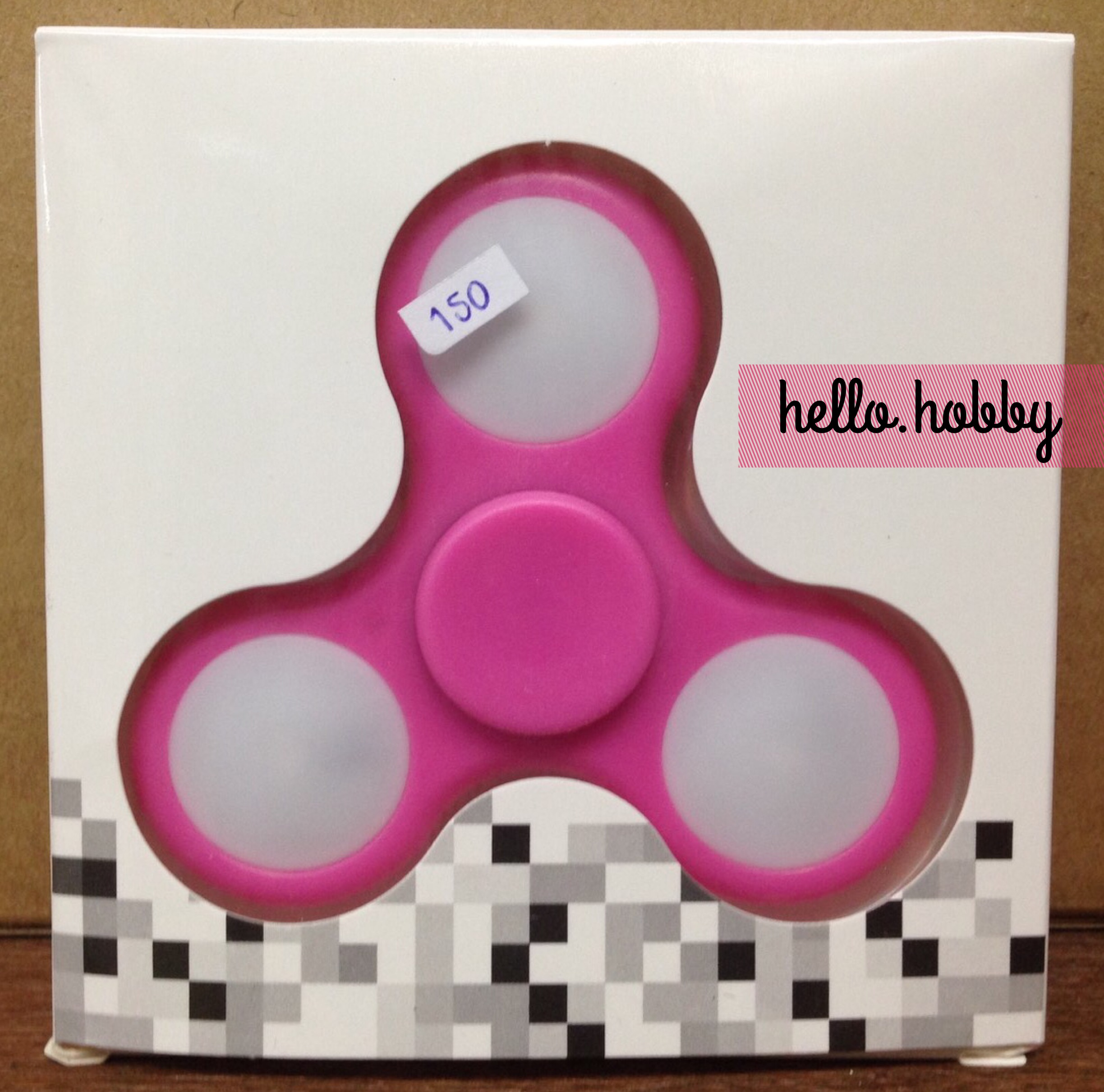 Fidget Spinner - Disco (pink)