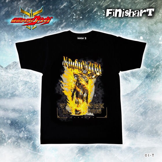 PRE-ORDER : FinisharT Kamen Rider Kuuga Ultimate Form & N-Daguva-Zeba Supernatural Combustion Ability T-shirt (2 types in total)
