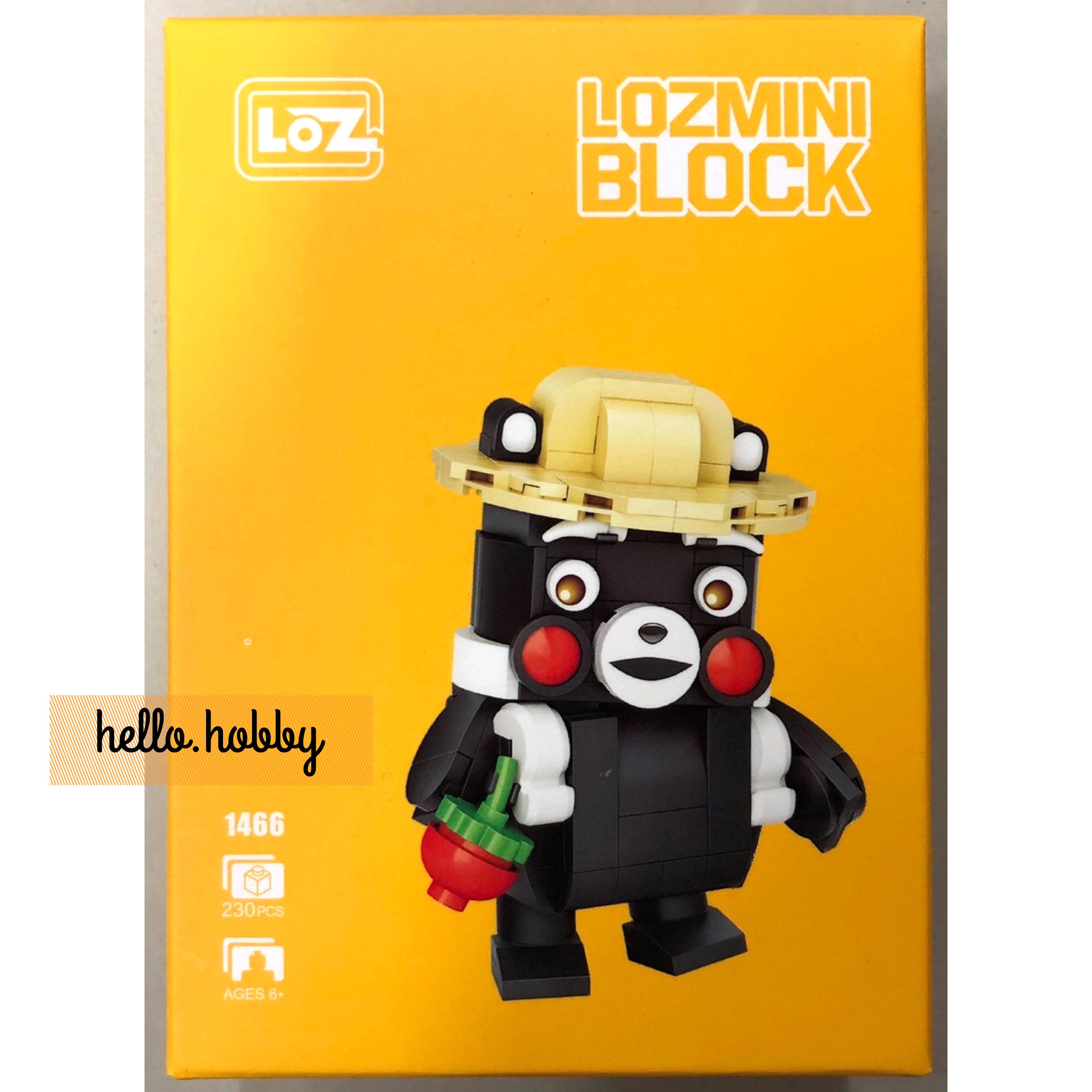 Loz 1466 Kumamon 230pcs