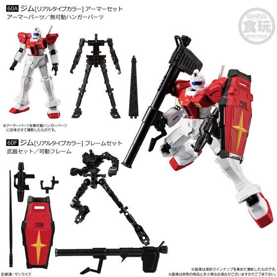 PRE-ORDER : Mobile Suit Gundam G Frame FA REAL TYPE SELECTION (10 pcs)