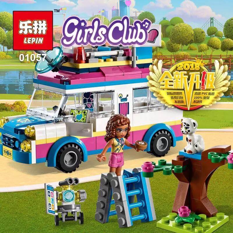 Lepin 01057 Friends Olivia's Mission Vehicle 249pcs