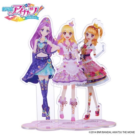 PRE-ORDER : AIKATSU! The Movie Acrylic Stand (Data Carddass ver.) AIKATSU! Model