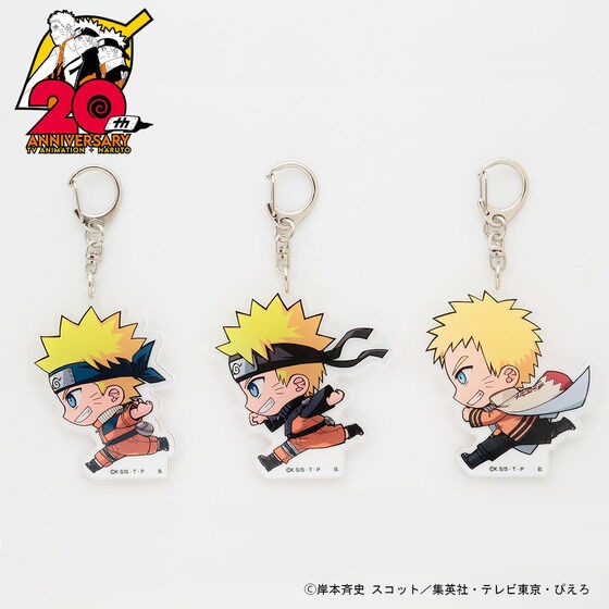 PRE-ORDER : Naruto Running Deformed Series Vol.1 Acrylic Keychain
