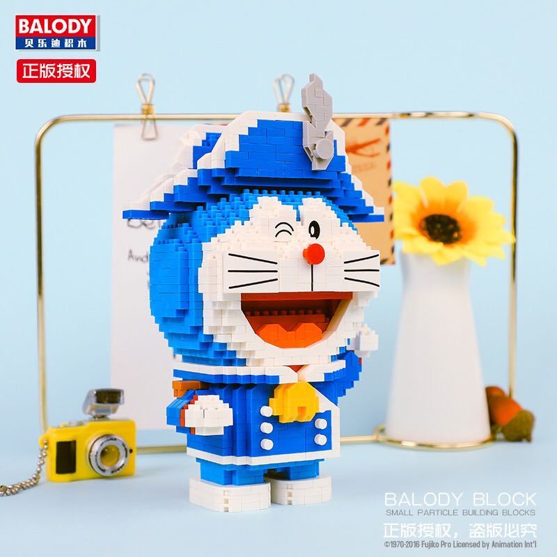 Balody 16130-16137 Doraemon Around The World