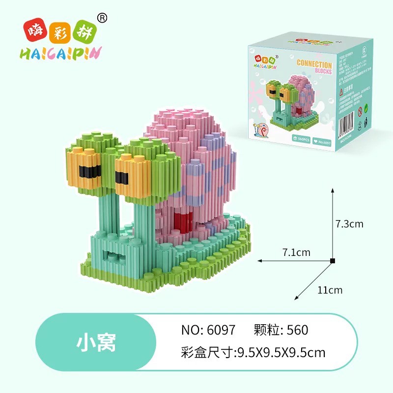 Haicaipin 6093 - 6099 Spongebob SquarePants