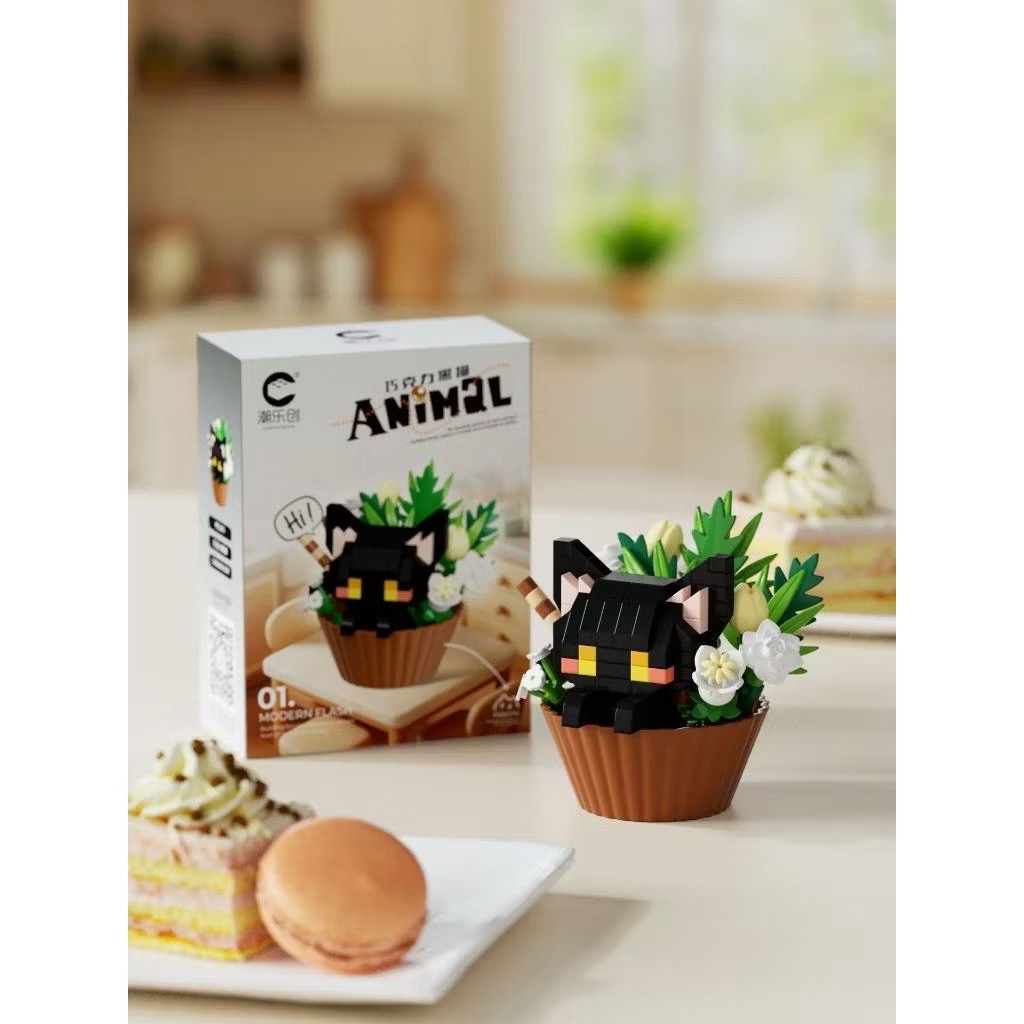 CLC Animal Cupcake ( สัตว์น้อยในกระถาง )