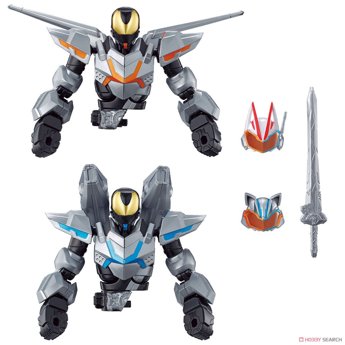 Masked Rider Geats - Revolve Change Figure Kamen Rider Geats & Kamen Rider Tycoon Command Form Set by Bandai