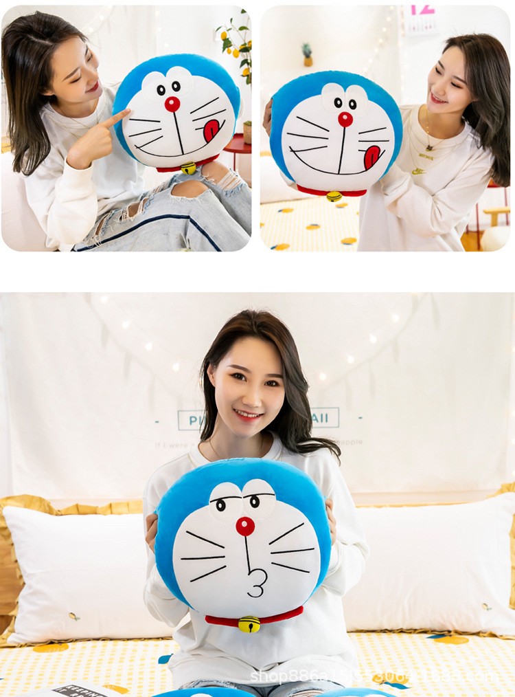 หมอนซุกมือโดเรม่อน Doraemon ขนาด 35*35ซม