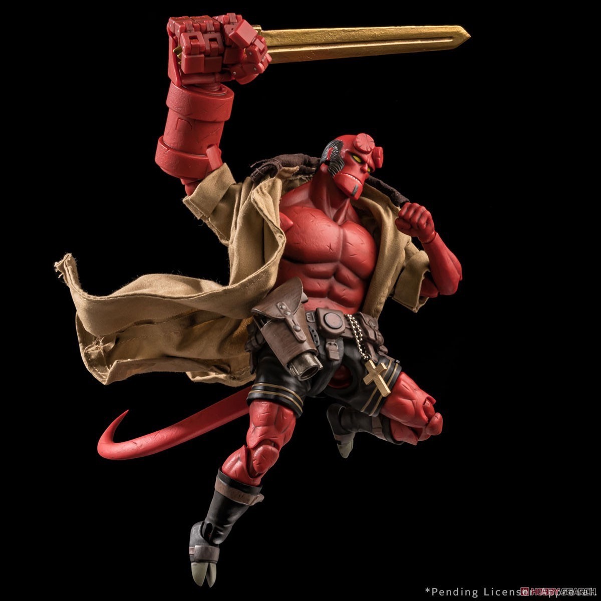 Pre-order : 1/12 Scale Hellboy 30th Anniversary Edition Action Figure by 1000Toys