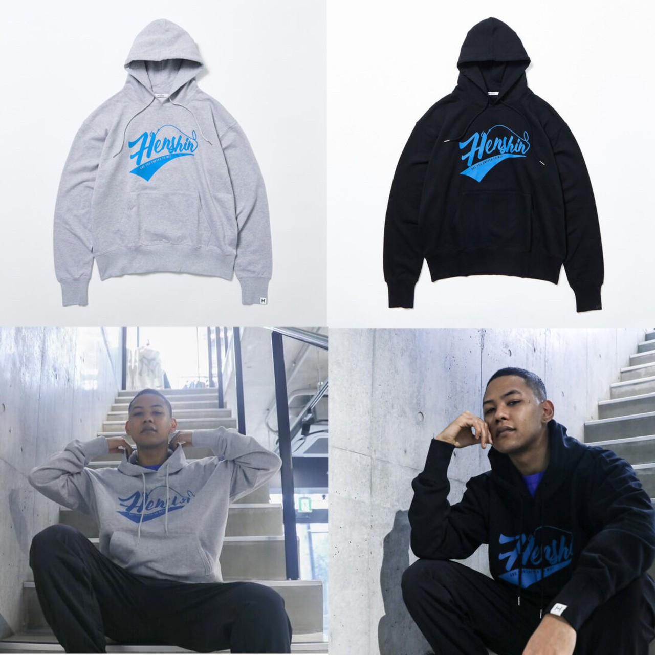 PRE-ORDER : Design Hoodie -College- | HENSHIN by KAMEN RIDER