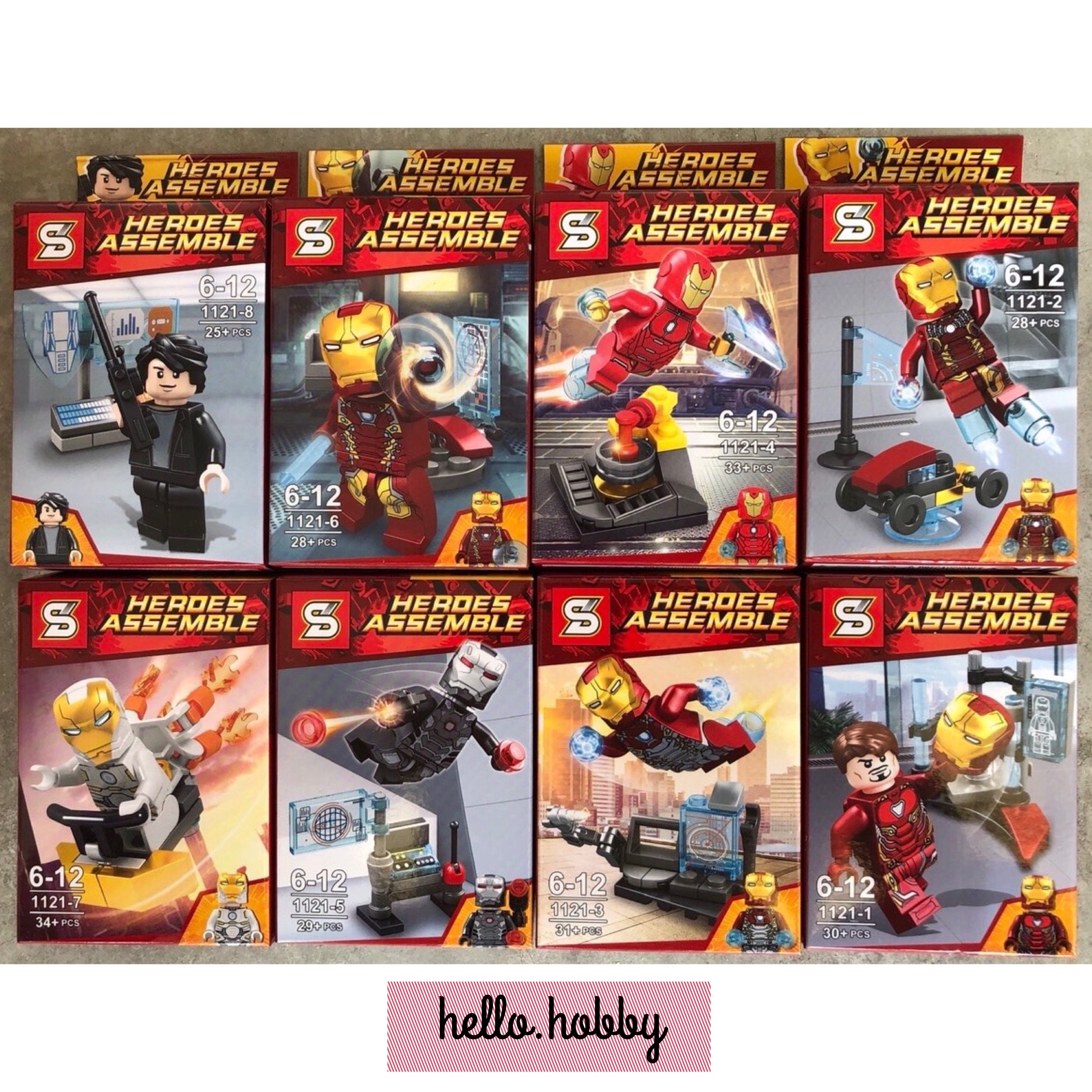 SY 1121 1-8 Super Hero