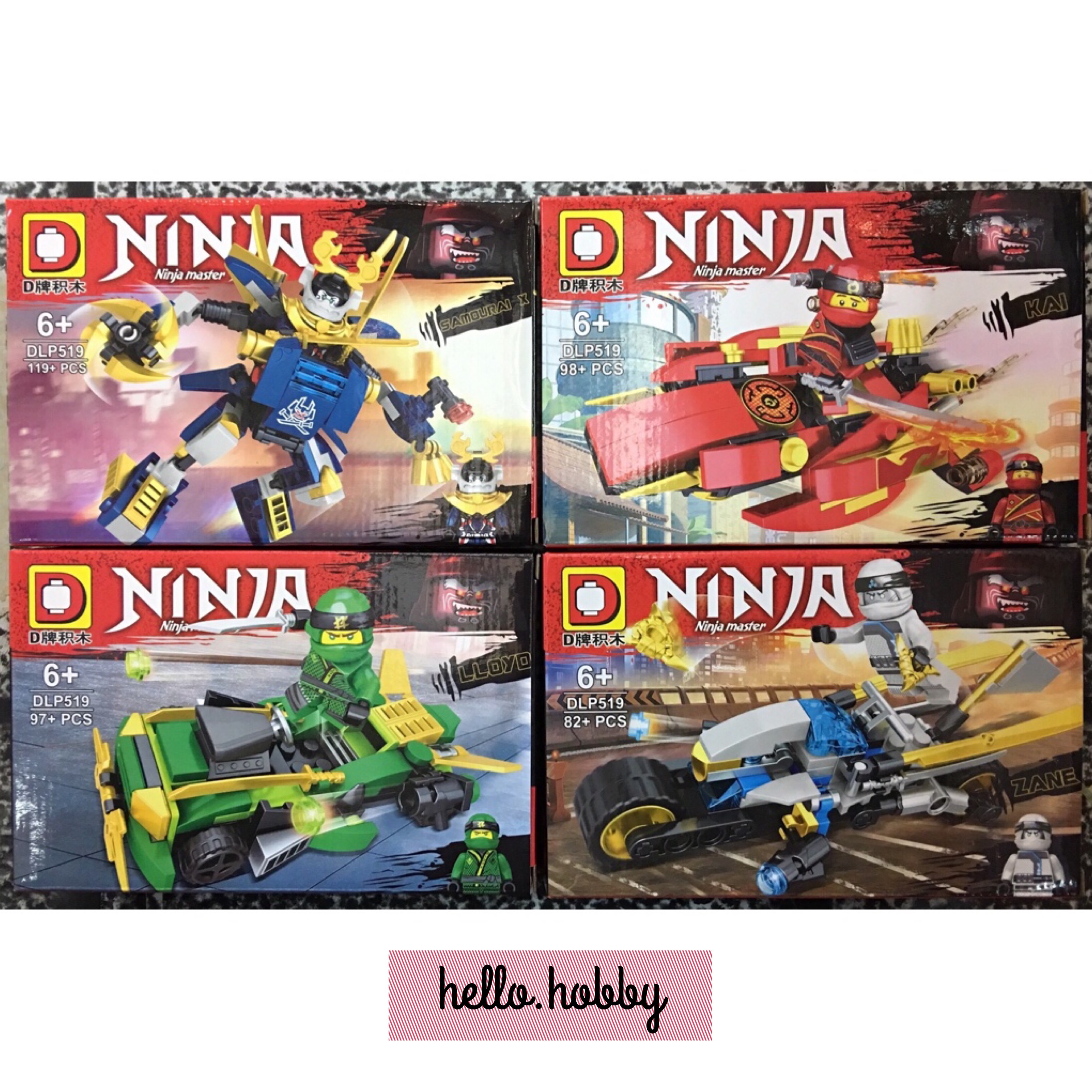 Duo Le Pin Toys DLP519 Ninjago
