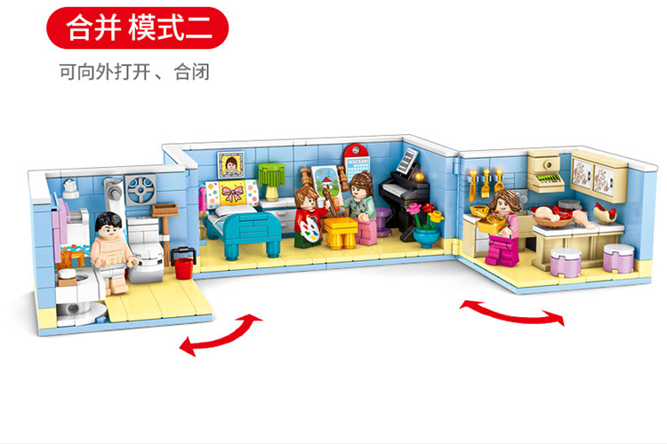 Sembo Block 601502-601505 Simple Life