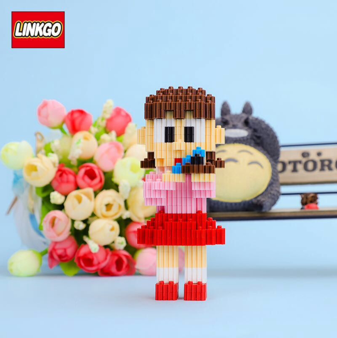 Linkgo 68133-68134, 68186-68189 Doraemon & friends (แบบเฟือง)