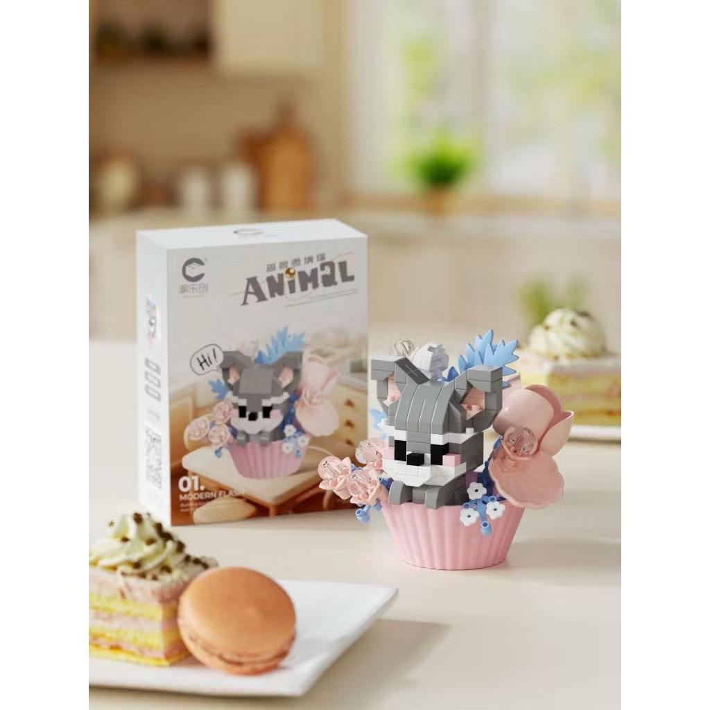CLC Animal Cupcake ( สัตว์น้อยในกระถาง )