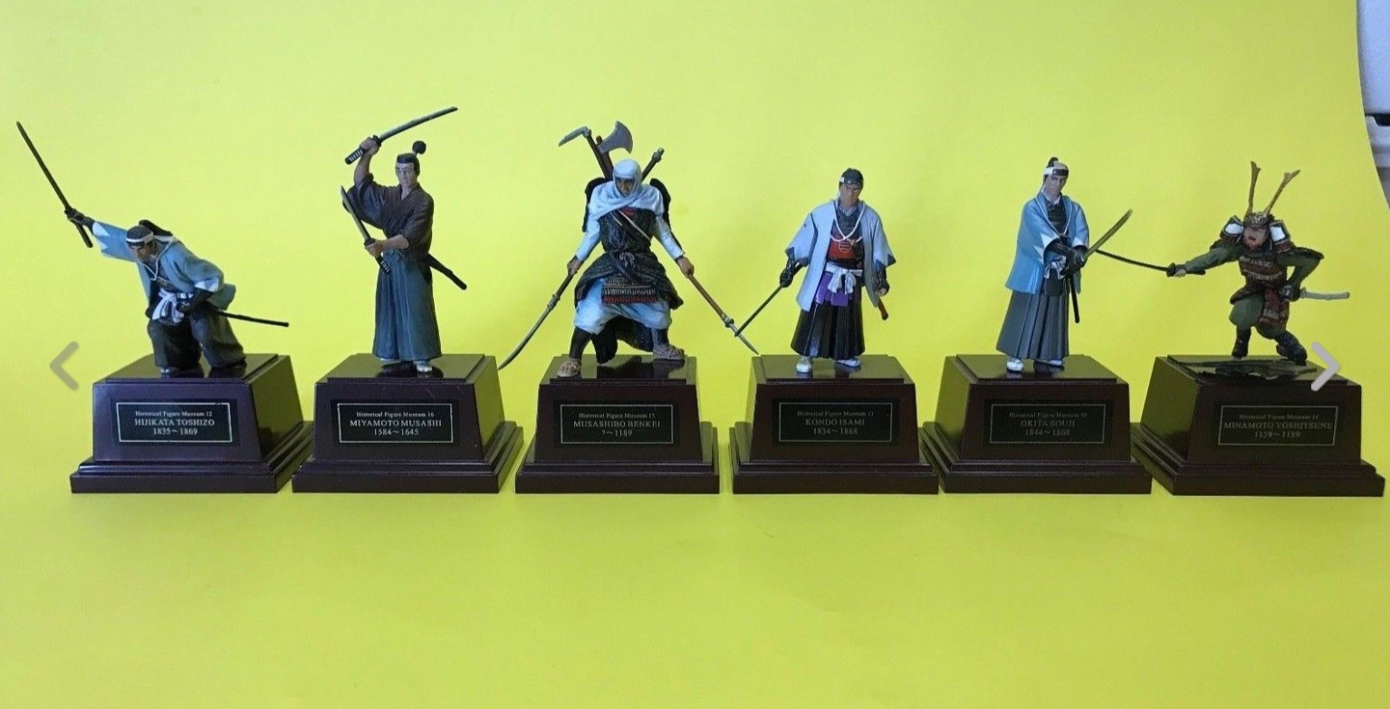 Historical Figure Museum Part 2 by F-Toys (Set of 10)
