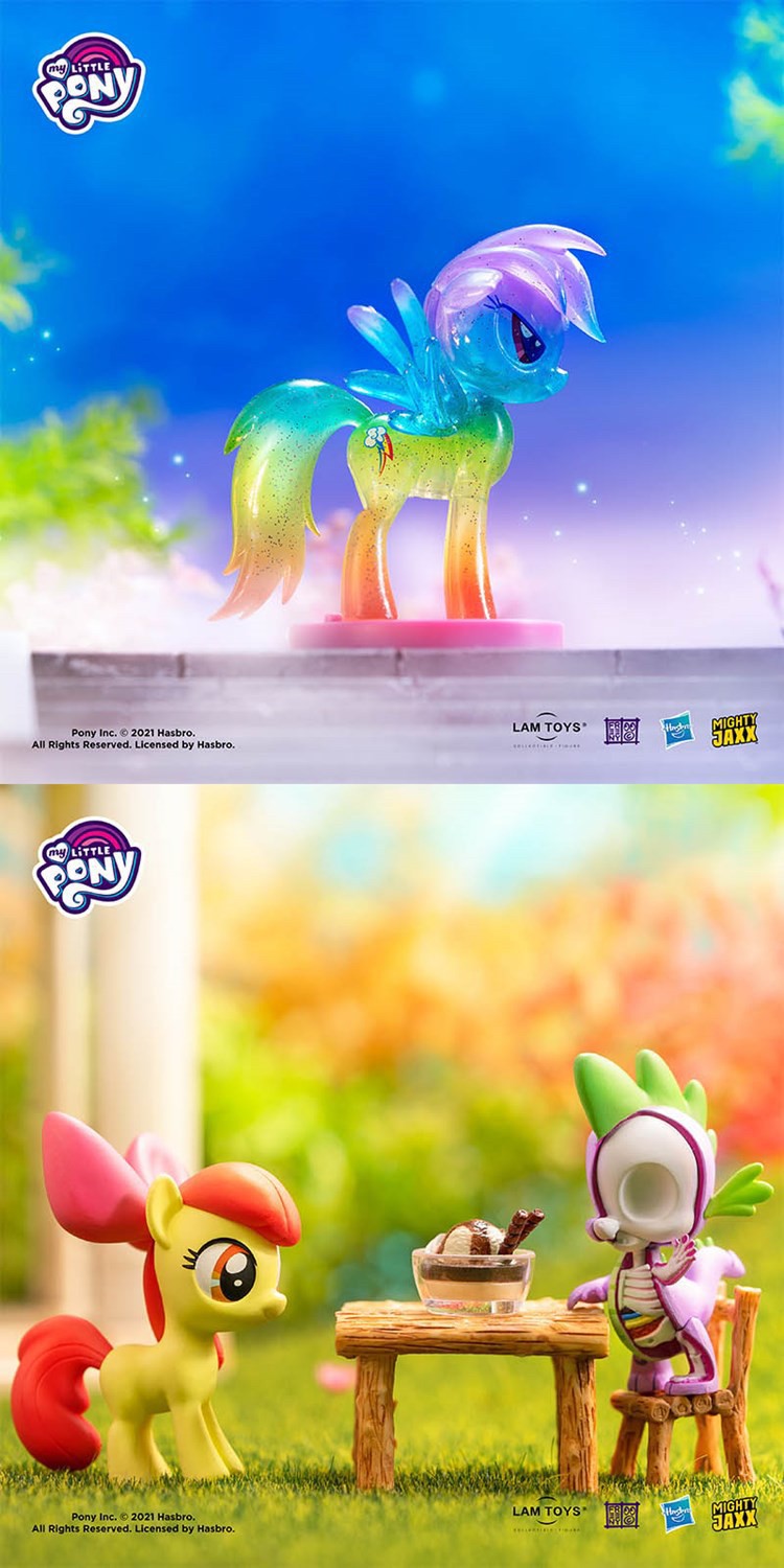 Blind Box - Freeny's Hidden Dissectibles: My Little Pony (Series 2) by Mighty Jaxx (set of 6+3secrets)