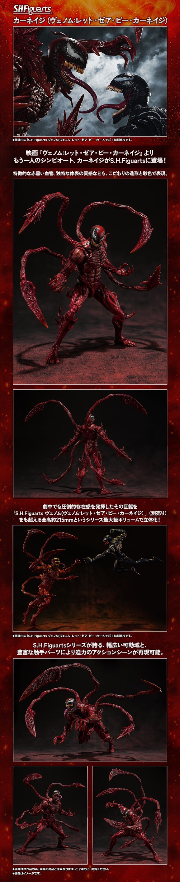 PRE-ORDER : S.H.Figuarts Carnage (Venom: Let There Be Carnage)