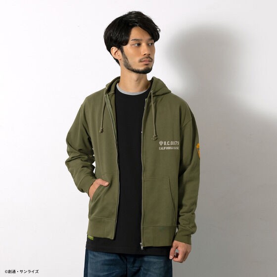 PRE-ORDER : STRICT-G.ARMS "Mobile Suit Gundam" Zip Hoodie with Patch
