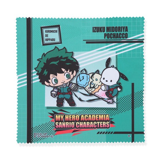 PRE-ORDER : My Hero Academia x Sanrio Characters Multi Cloth (15 random types)