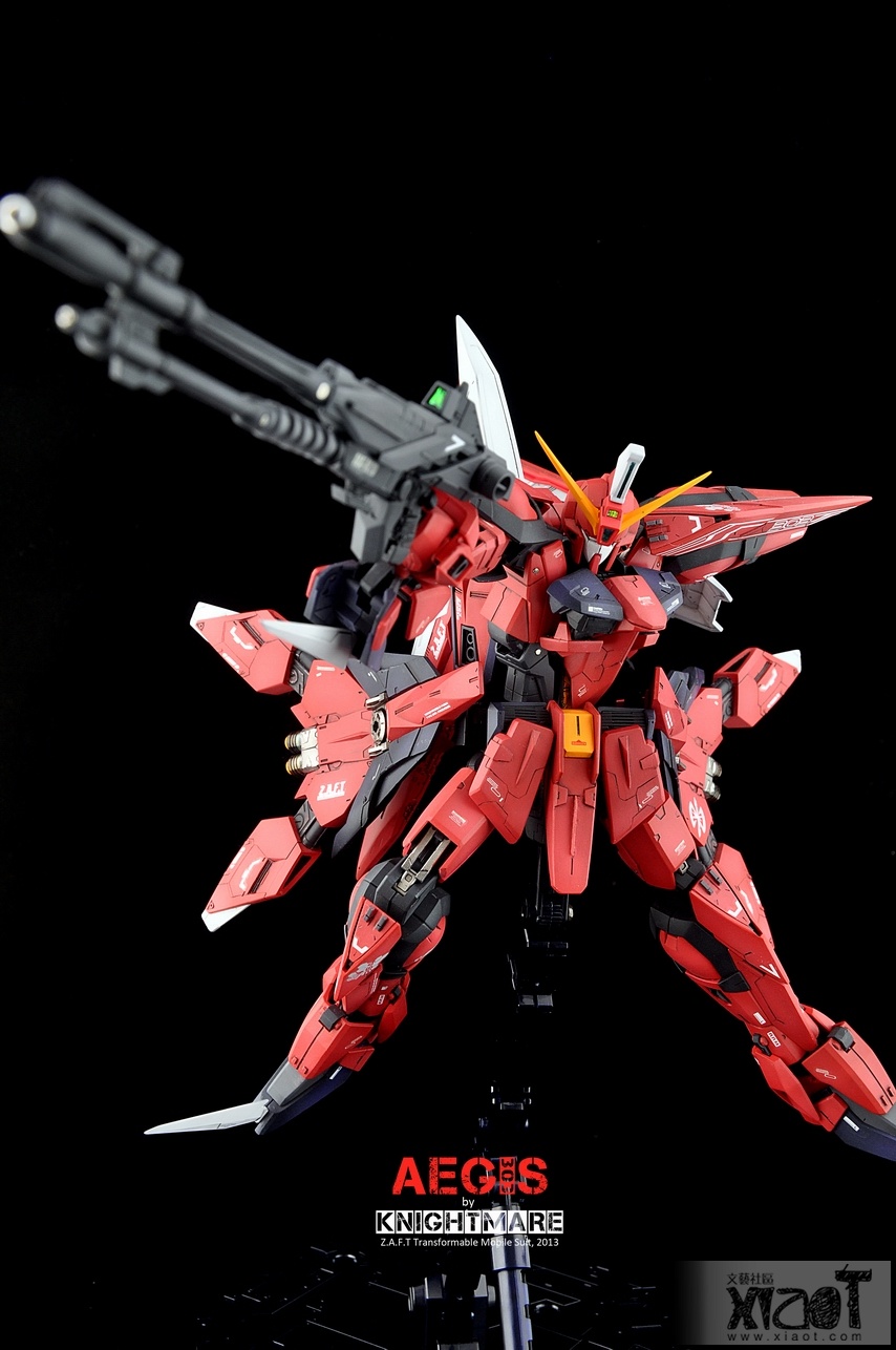 MG 1/100 GAT-X303 Aegis Gundam by Bandai