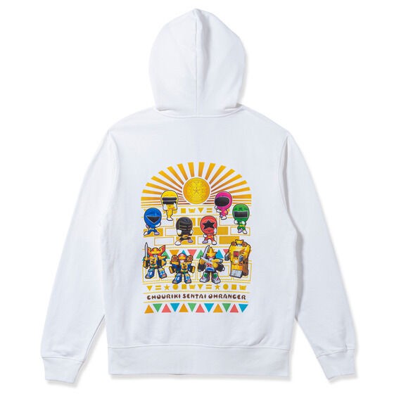 PRE-ORDER : Chouriki Sentai Ohranger Deformed Hoodie