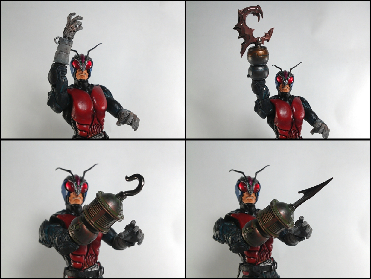 S.I.C Vol.18 Masked Rider V3 & Riderman by Bandai
