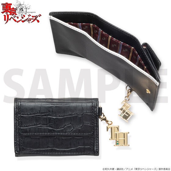 PRE-ORDER : Tokyo Revengers Leather Collection Tri-fold Wallet
