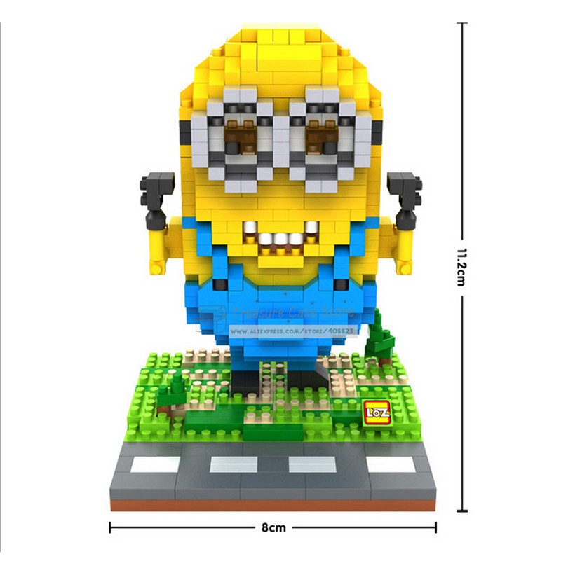 LOZ 9608 Modern Minion 520pcs