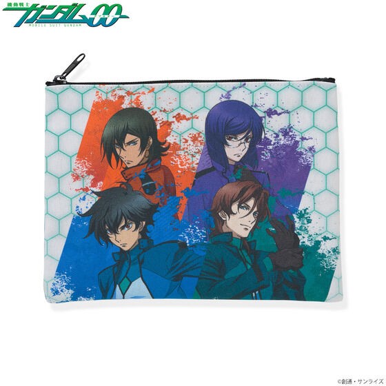 PRE-ORDER : Mobile Suit Gundam 00 Character Illustration Pouch