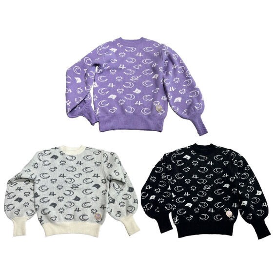 PRE-ORDER : Pretty Soldier Sailor Moon x dazzlin Mark Point Knit Tops