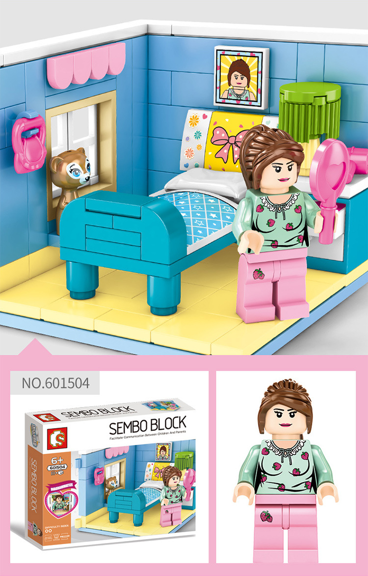 Sembo Block 601502-601505 Simple Life