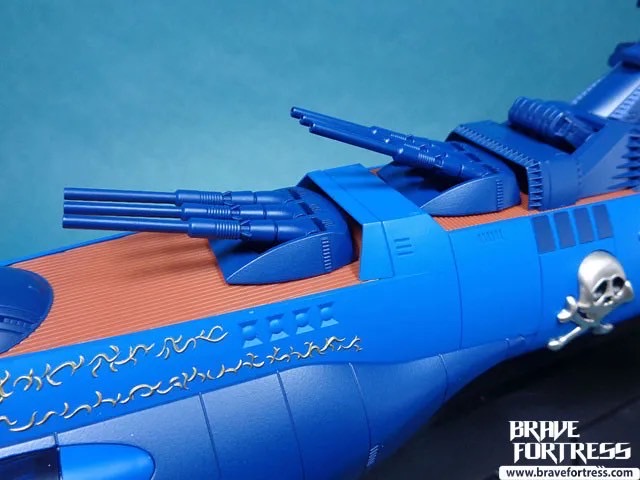 หุ่นเหล็ก Soul of Chogokin - GX-93 Space Pirate Battleship Arcadia - By Bandai