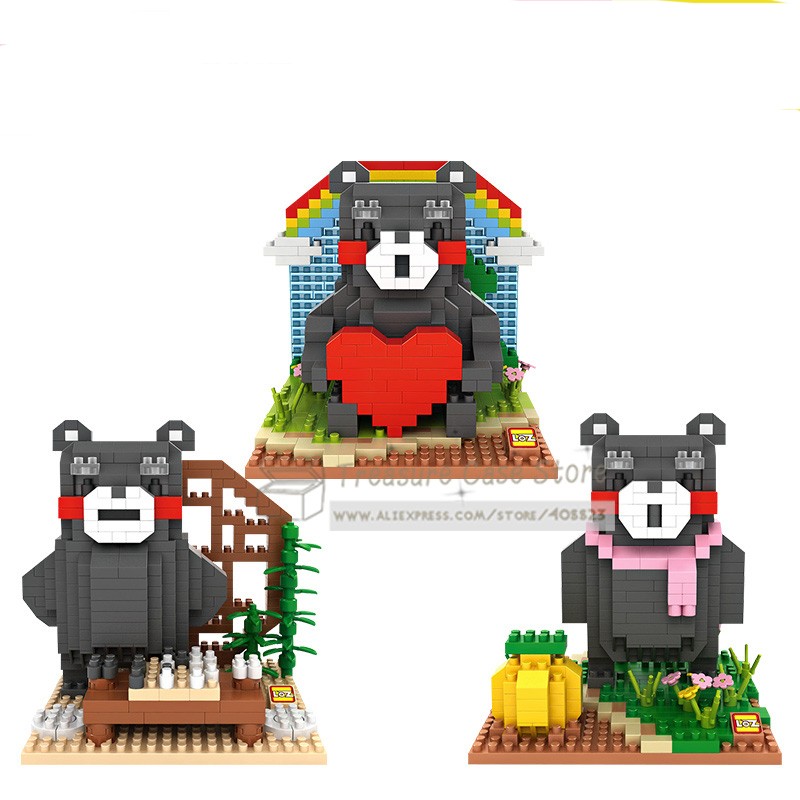 LOZ 9841-9843 Kumamon