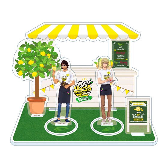 PRE-ORDER : TIGER & BUNNY 10th Anniversary in NAMJATOWN -REVIVAL- Acrylic Diorama Stand