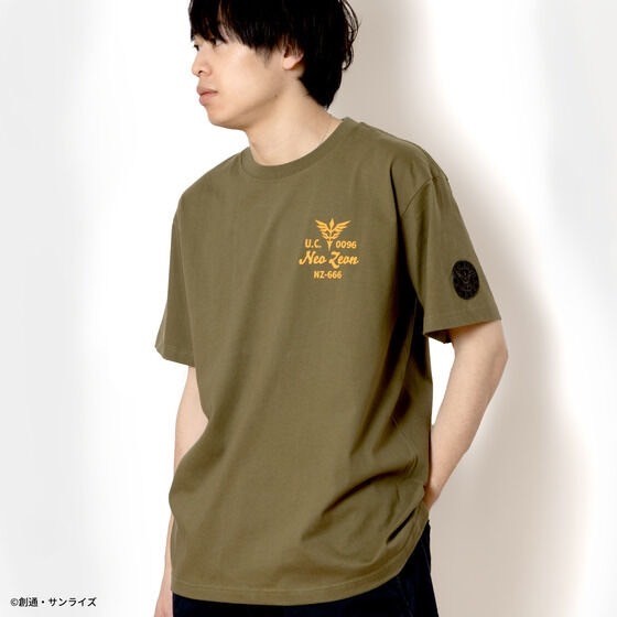 PRE-ORDER : STRICT-G.ARMS "Mobile Suit Gundam UC" T-shirt with Emblem