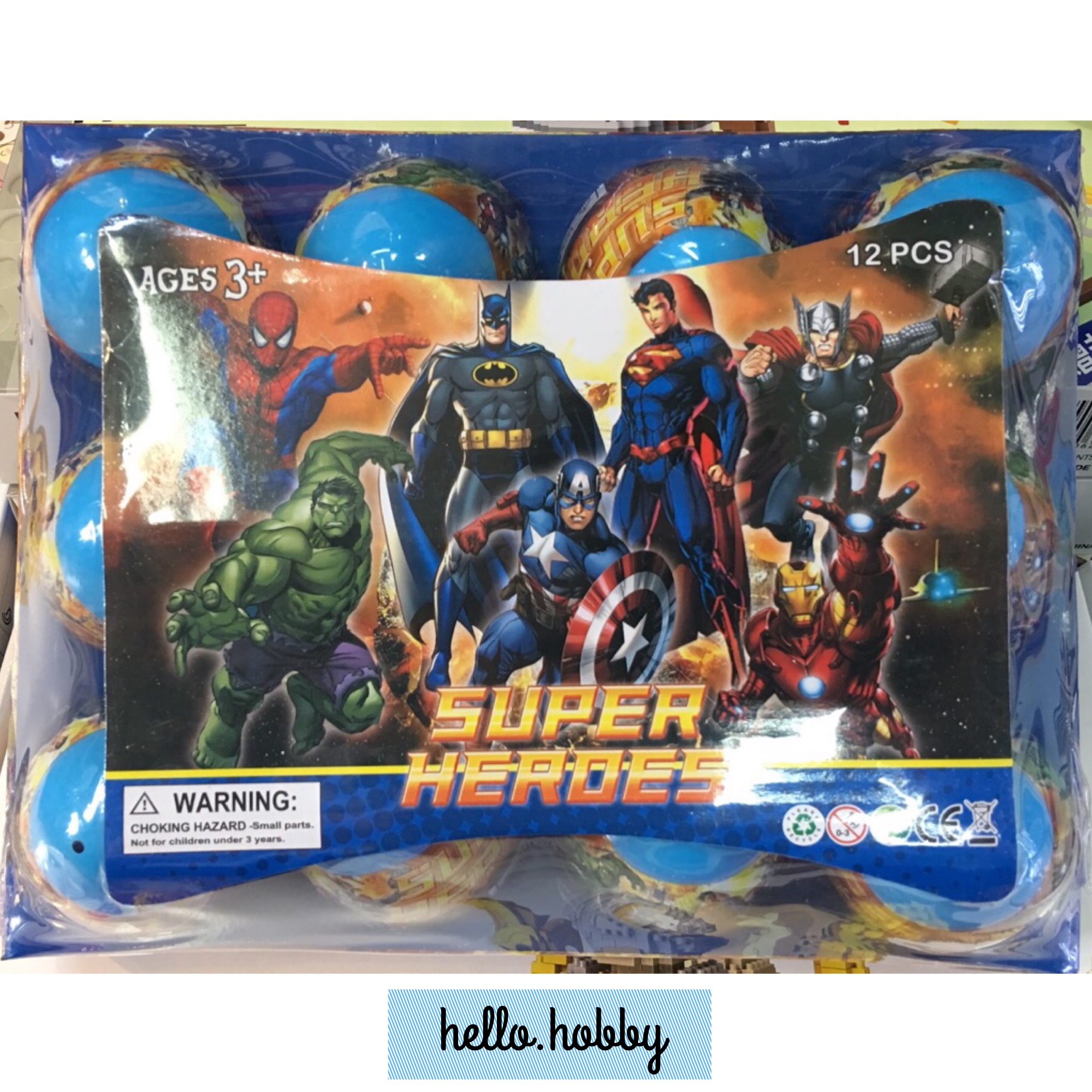 Surprise Egg Super Heroes with Car