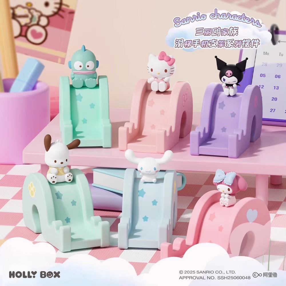 ที่วางมือถือ ลิขสิทธิ์แท้ Sanrio Characters Sliding Mobile Holder by Holly Box