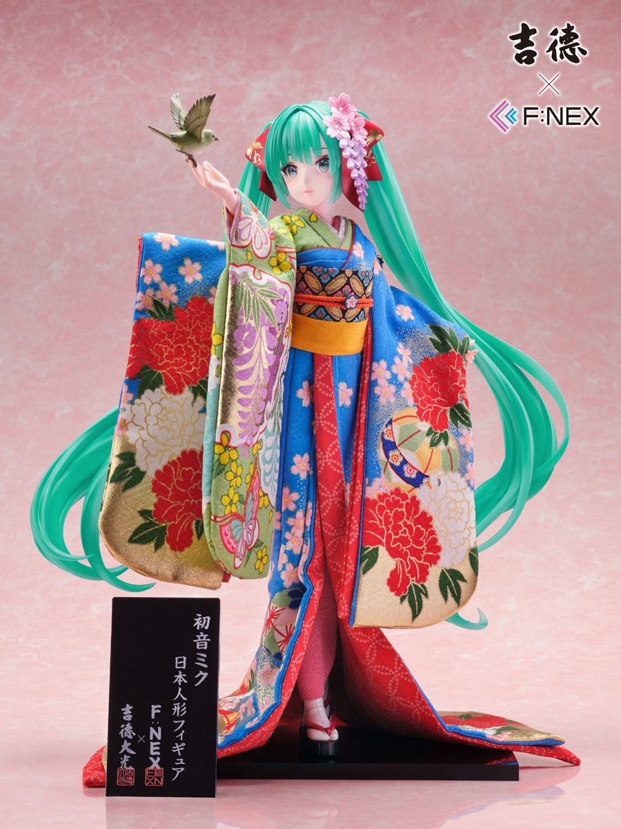 Pre-order : Yoshitoku x F:NEX Hatsune Miku -Japanese Doll- 1/4 Scale Figure by Design Coco x FuRyu