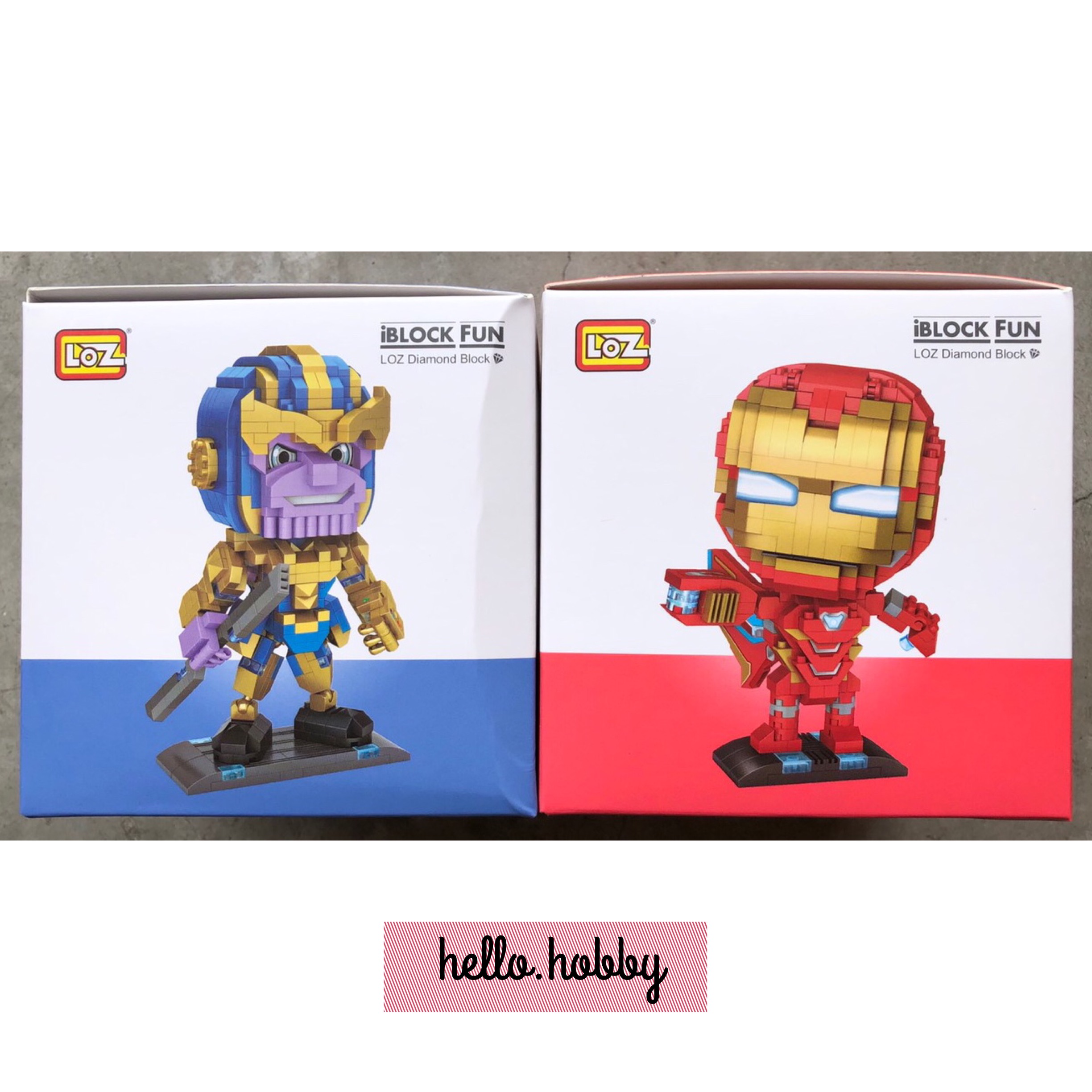 LOZ 9220 Avengers Thanos 750pcs